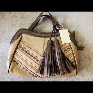 Isabella Fiore Binkley Clutch in Truffle